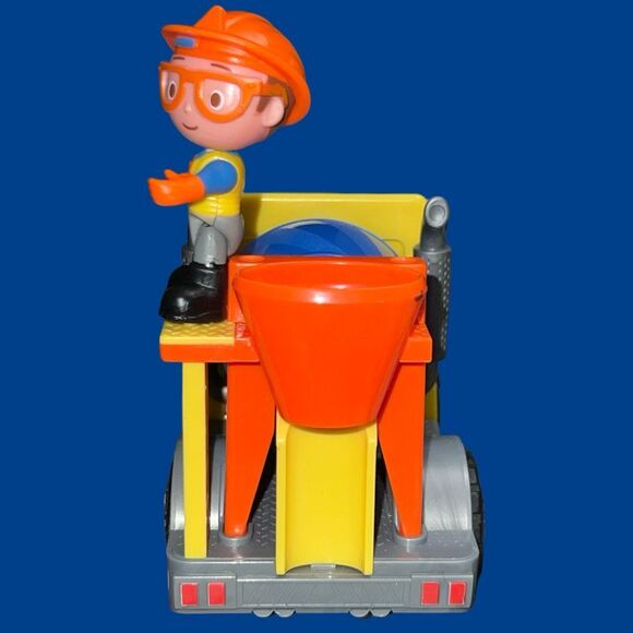 Blippi Cement Mixer Play Vehicle & Posable Figure B16 - Picture 3 of 5